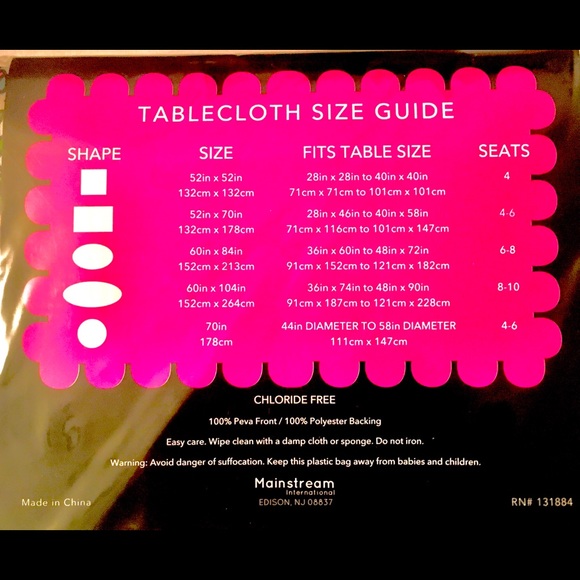 Day of the Dead Tablecloth 52 x 70 inch rectangle Sugar Skull print - Picture 4 of 6